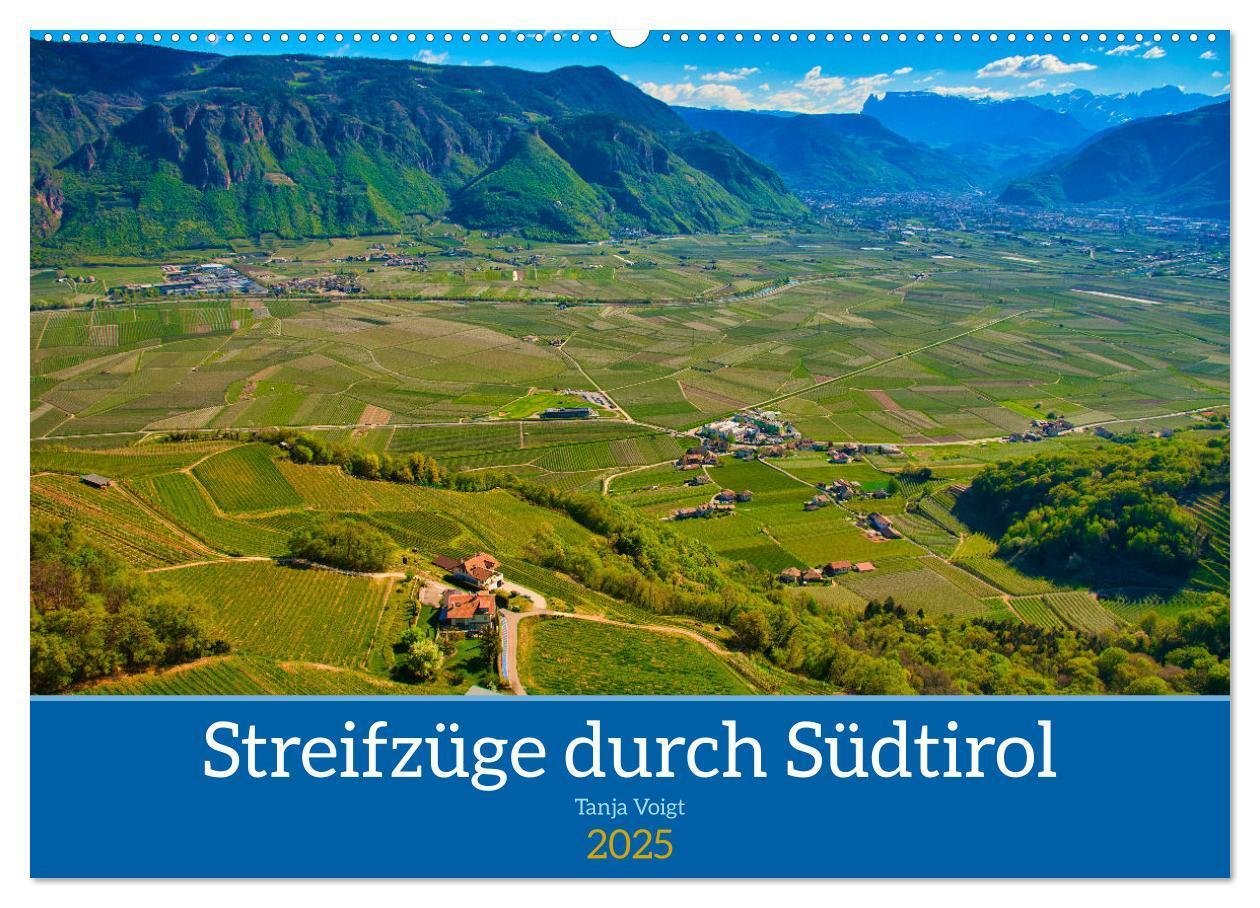 Cover: 9783435019229 | Streifzüge durch Südtirol (Wandkalender 2025 DIN A2 quer), CALVENDO...