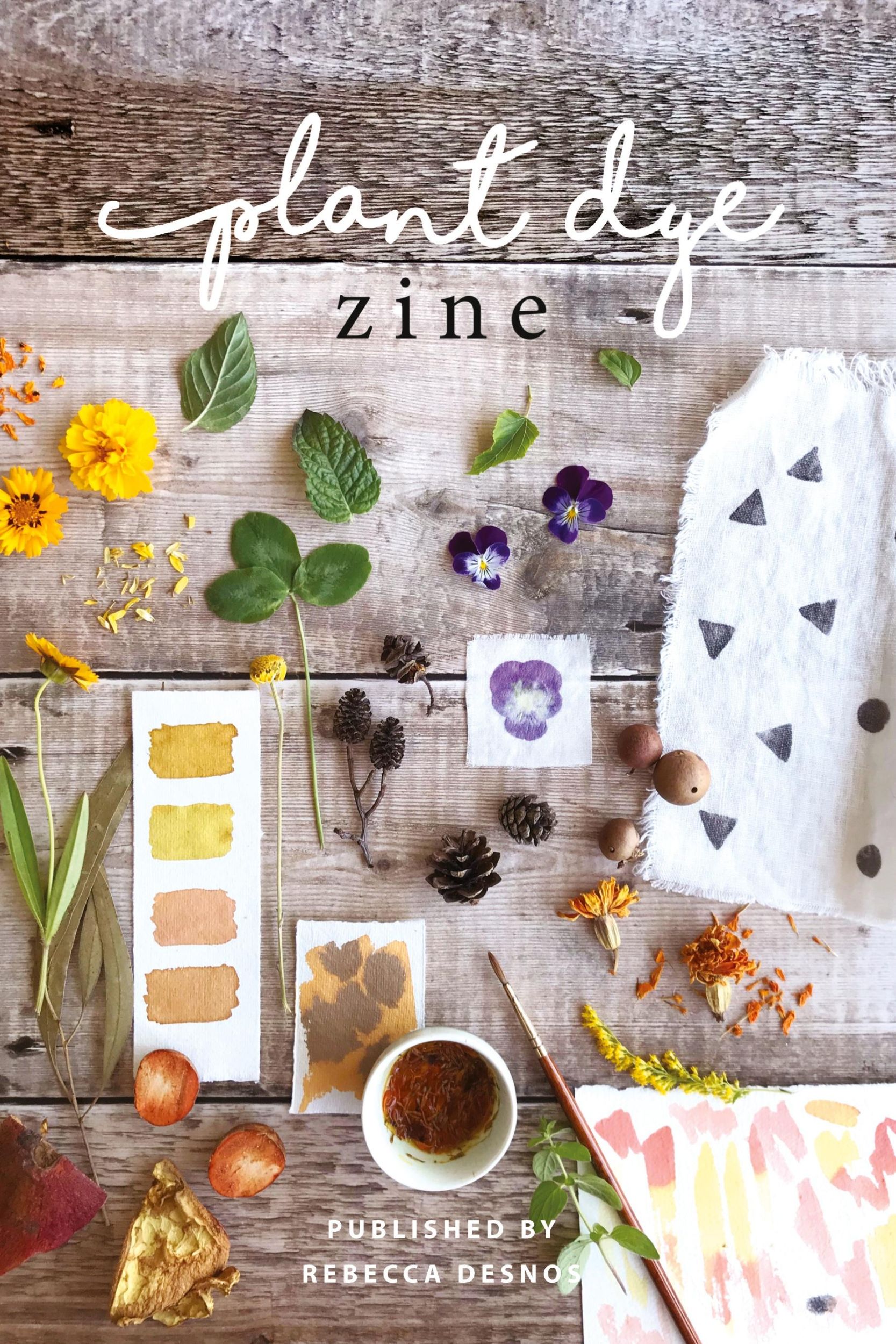 Cover: 9780995556683 | Plant Dye Zine | Rebecca Desnos | Taschenbuch | Englisch | 2020