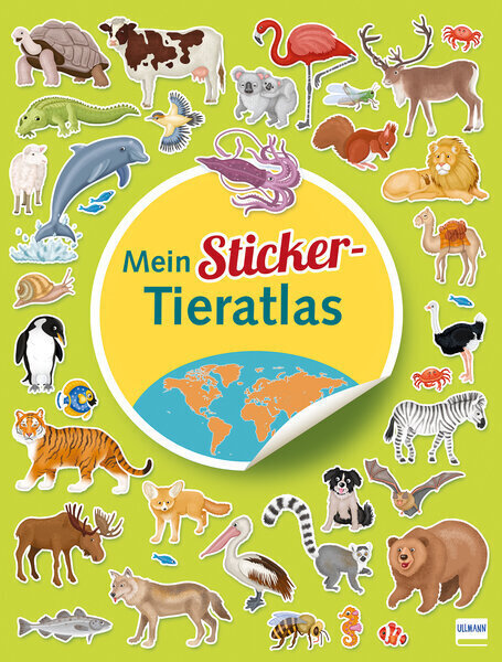 Cover: 9783741523557 | Mein Sticker Tieratlas | Dania D'Eramo | Taschenbuch | 24 S. | Deutsch