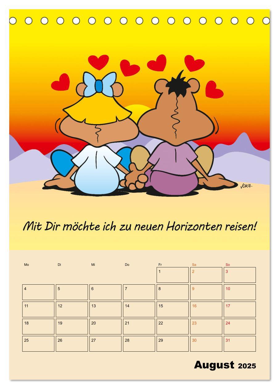 Bild: 9783435931408 | Ein Jahr mit Dir! (Tischkalender 2025 DIN A5 hoch), CALVENDO...