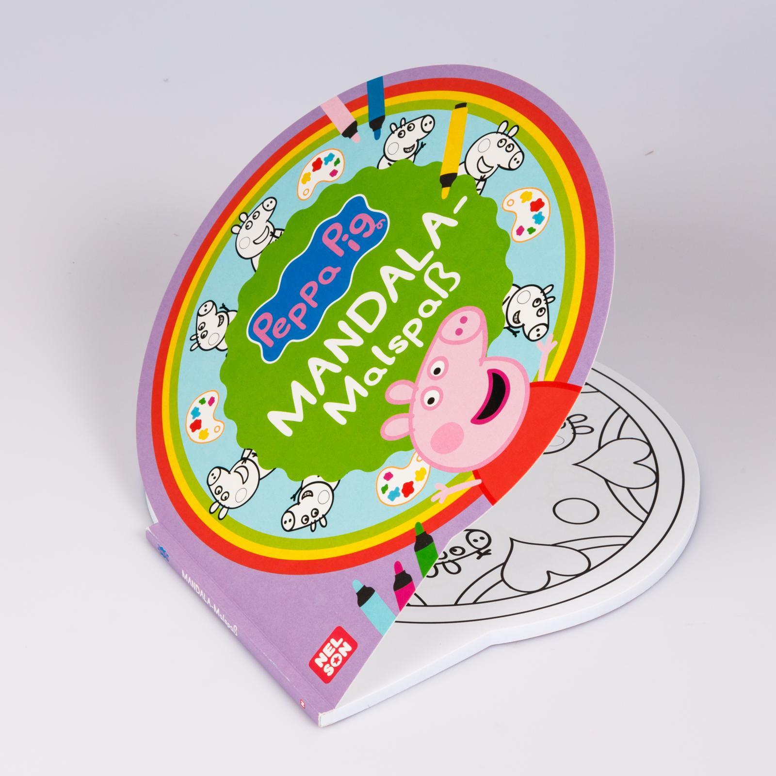 Bild: 9783845127750 | Peppa Wutz Ausmalbilder: MANDALA Malspaß | Taschenbuch | 80 S. | 2025