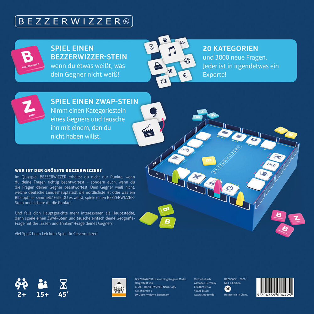 Bild: 5704339004429 | Bezzerwizzer (Spiel) | Grégory Grard | Spiel | In Spielebox | 2021