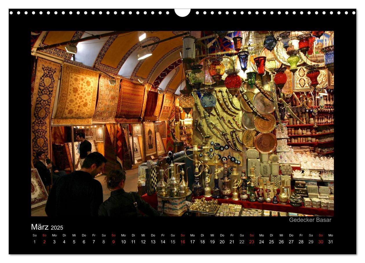 Bild: 9783435822454 | Istanbul (Wandkalender 2025 DIN A3 quer), CALVENDO Monatskalender