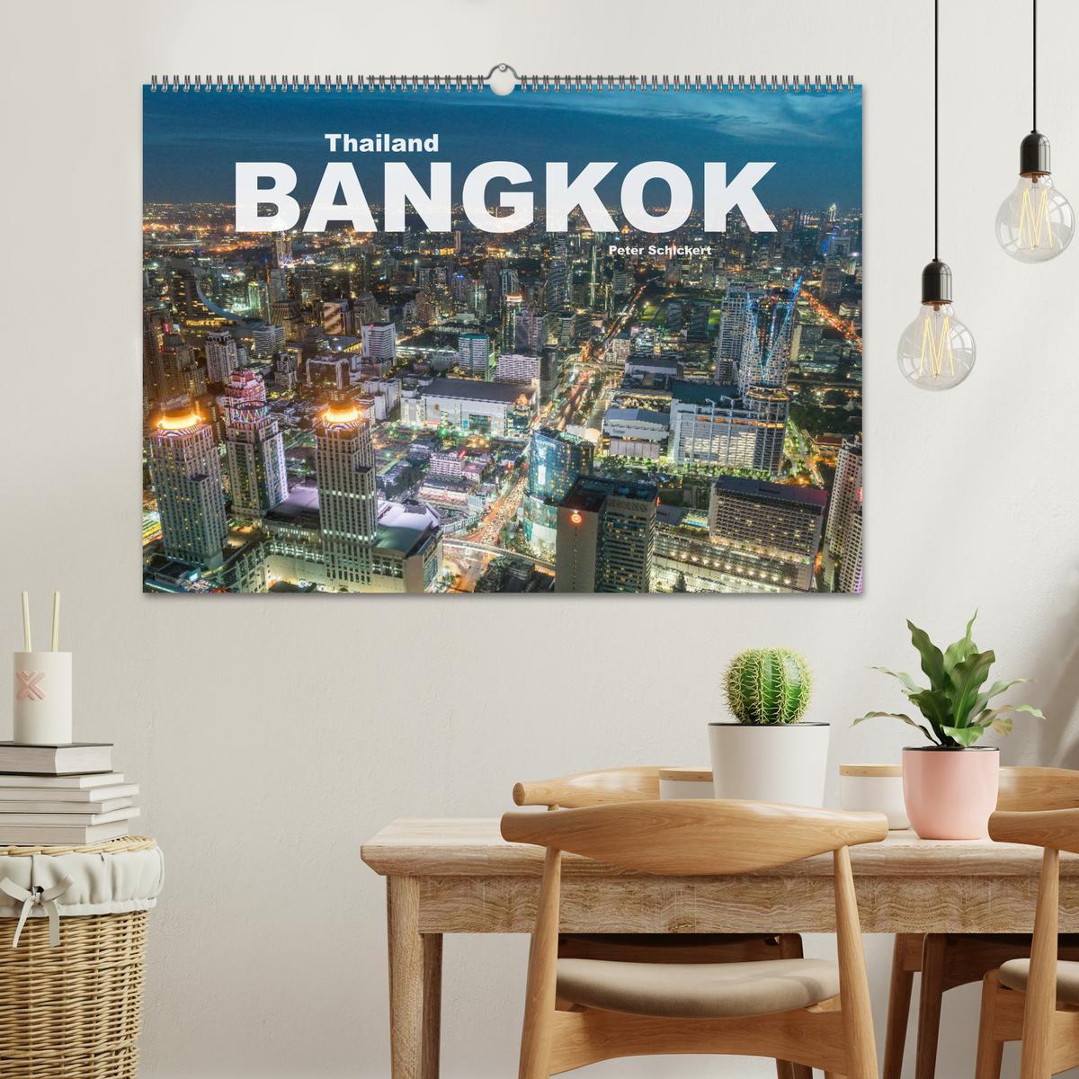 Bild: 9783435382743 | Bangkok - Thailand (Wandkalender 2025 DIN A2 quer), CALVENDO...