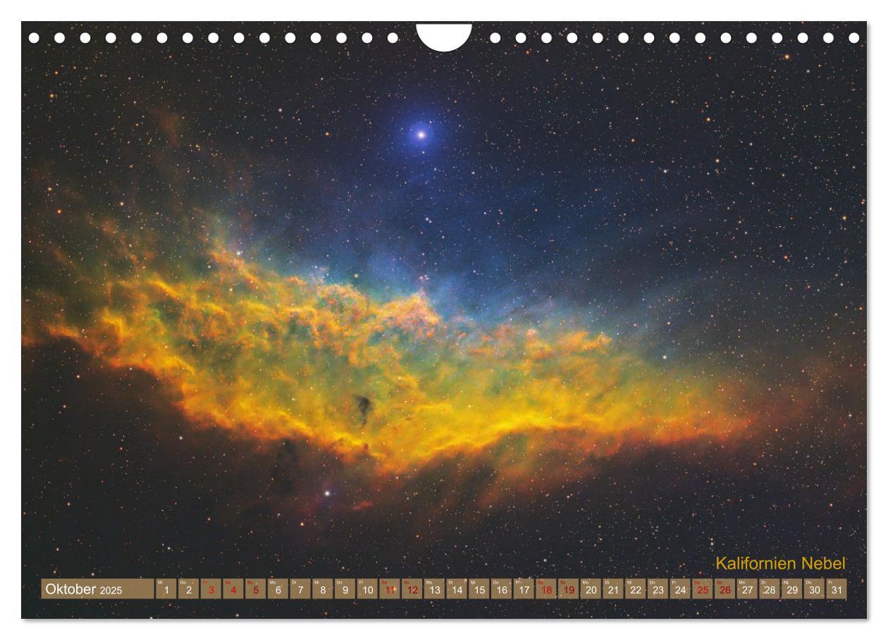 Bild: 9783457137291 | Deep Sky Kalender (Wandkalender 2025 DIN A4 quer), CALVENDO...