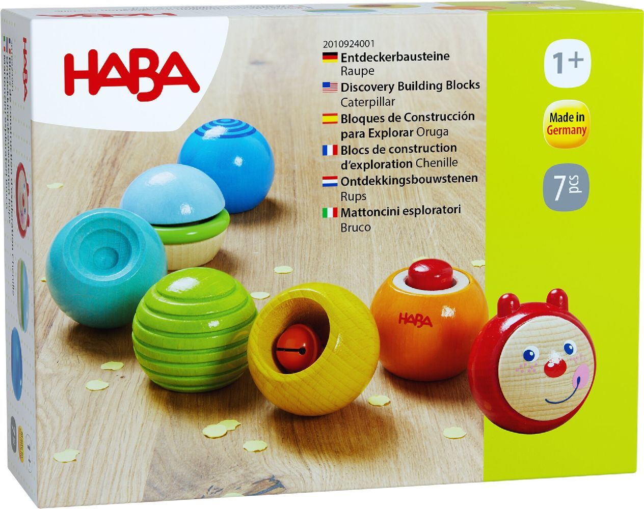 Bild: 4010168280967 | Entdeckerbausteine Raupe | Spiel | 2010924001 | Deutsch | 2024 | HABA