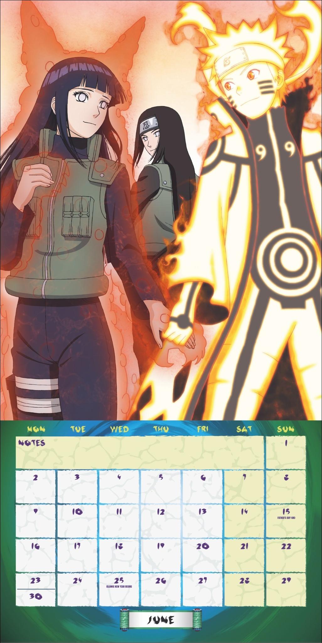 Bild: 9783840196812 | Naruto Broschurkalender 2025 | Kalender | Danilo | 28 S. | Englisch