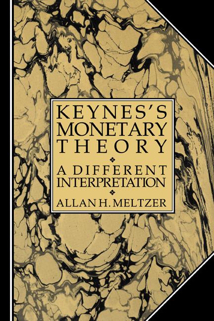 Cover: 9780521022750 | Keynes's Monetary Theory | A Different Interpretation | Meltzer | Buch