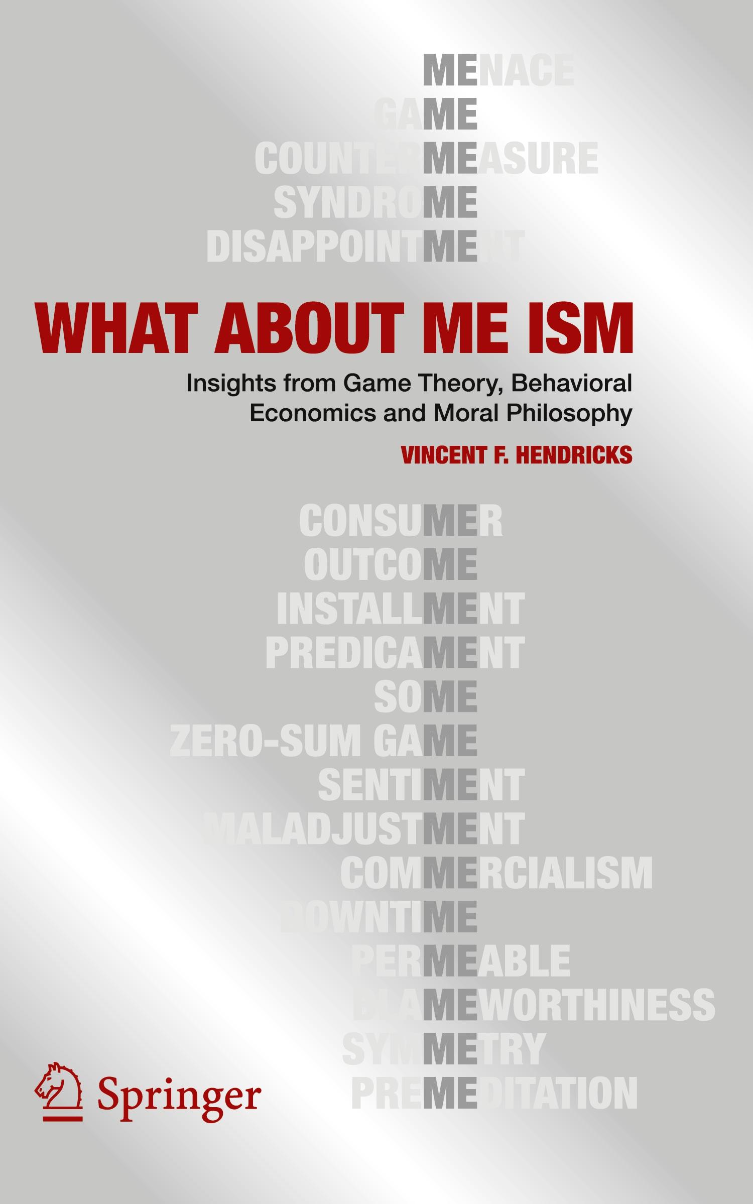 Cover: 9783031846397 | WHAT ABOUT ME ISM | Vincent F. Hendricks | Taschenbuch | xx | Englisch