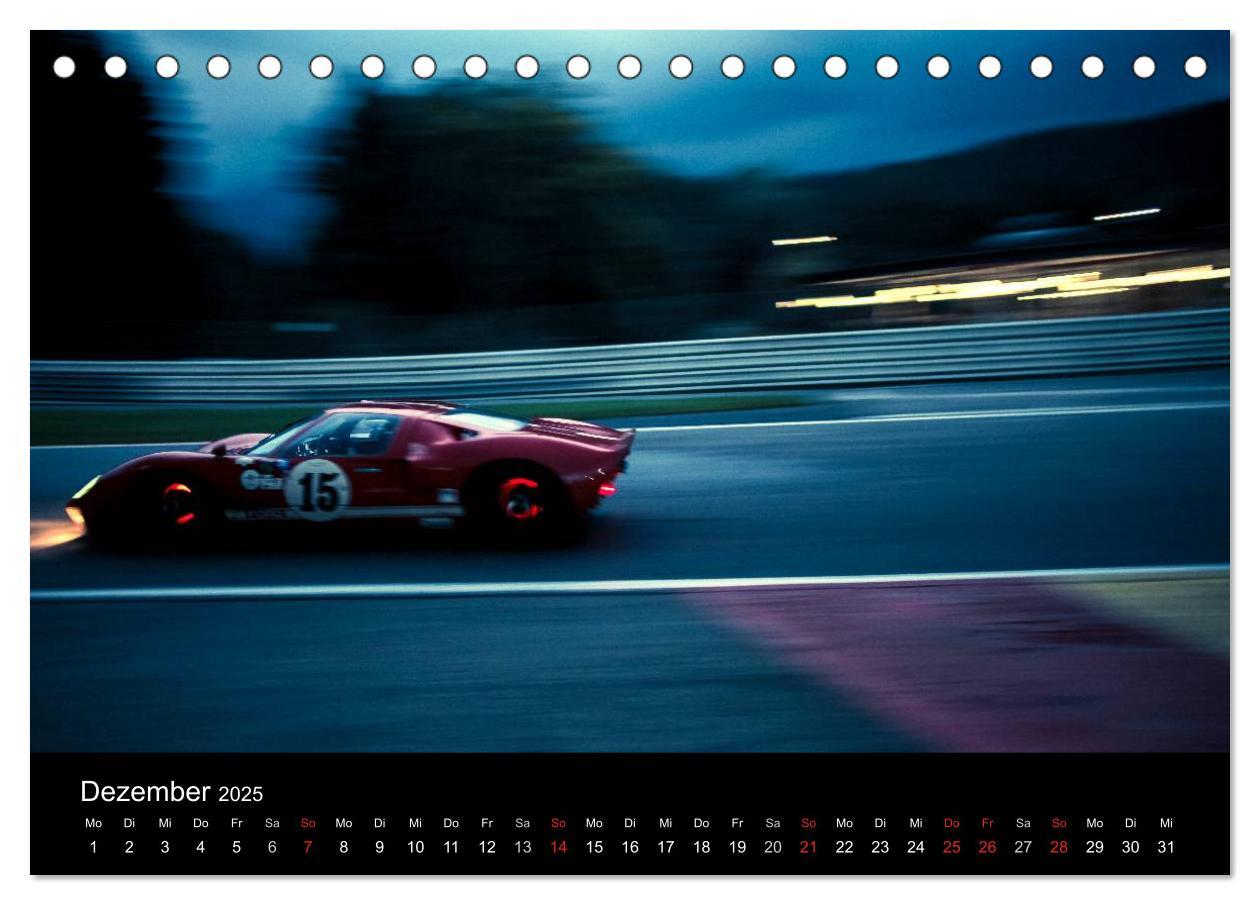 Bild: 9783435643134 | Vintage Racing, historischer Motorsport (Tischkalender 2025 DIN A5...