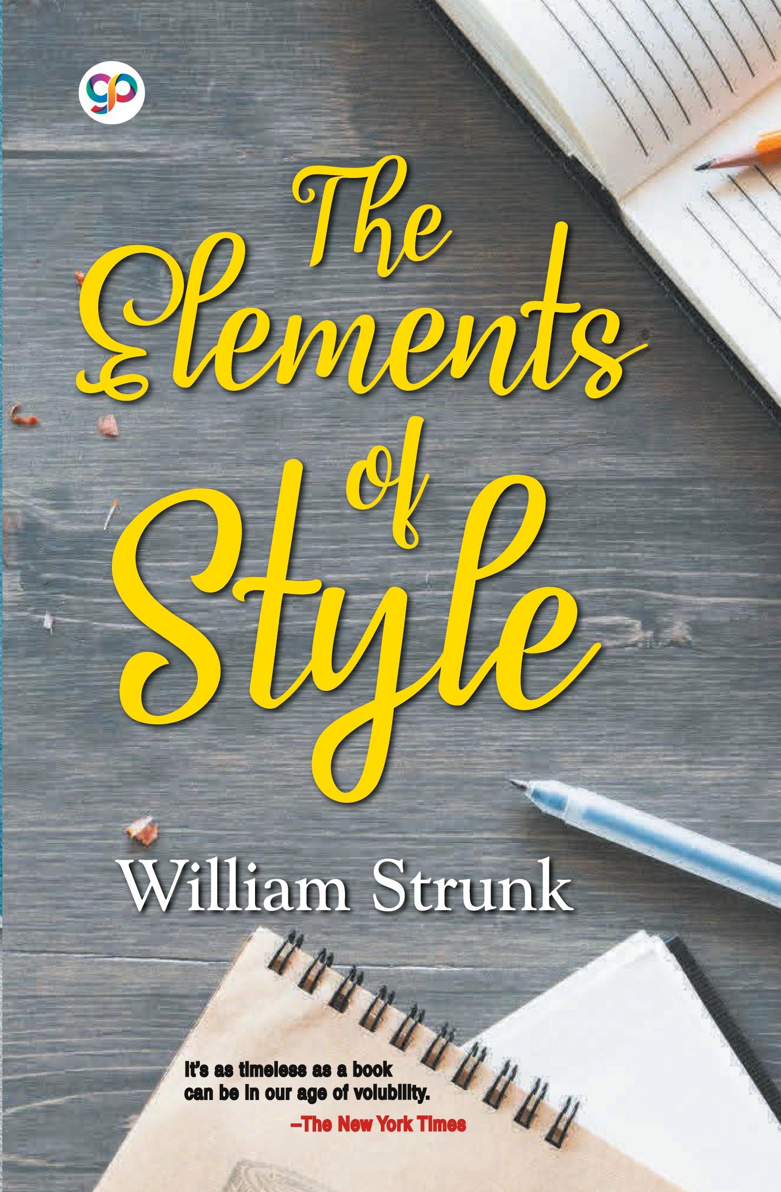 Cover: 9789389157123 | The Elements of Style | William Strunk | Taschenbuch | Englisch | 2019