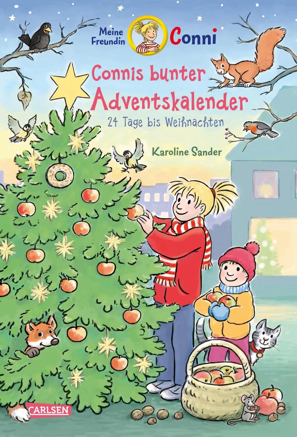 Cover: 9783551187178 | Meine Freundin Conni - Connis bunter Adventskalender | Karoline Sander