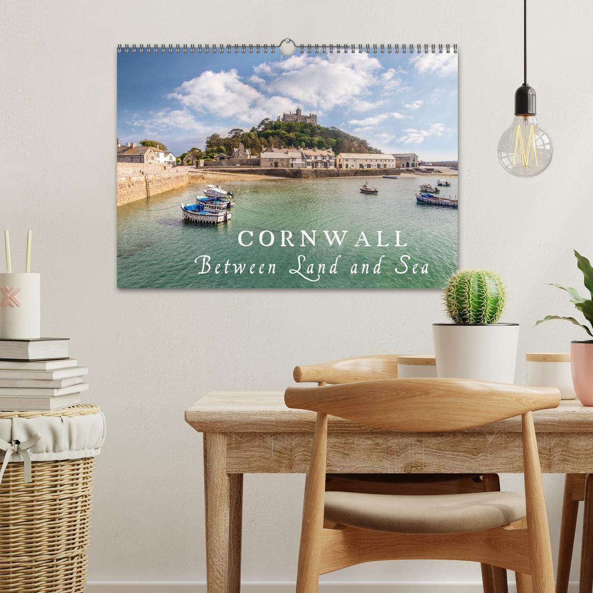 Bild: 9781325957392 | Cornwall - Between Land and Sea (Wall Calendar 2025 DIN A3...