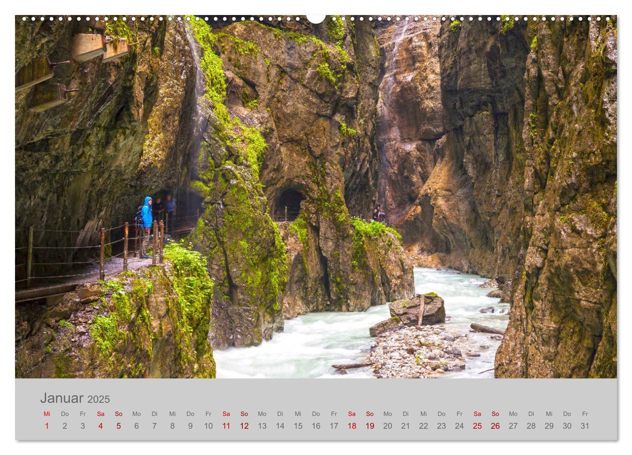 Bild: 9783435190850 | Garmisch-Partenkirchen Werdenfelser Land (Wandkalender 2025 DIN A2...