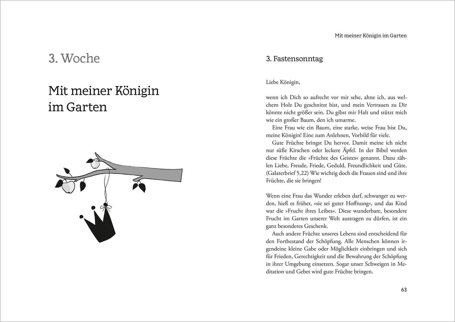 Bild: 9783451392382 | 40 Tage mit meiner Königin | Katharina Barth-Duran | Buch | 144 S.