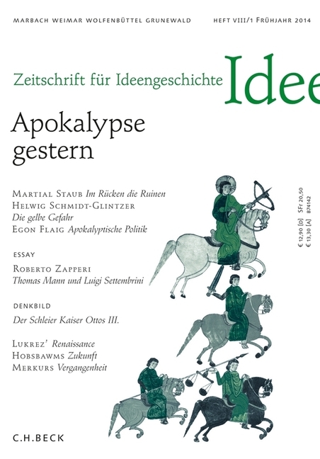 Cover: 9783406658815 | Zeitschrift für Ideengeschichte Heft VIII/1 Frühjahr 2014 | Dutt