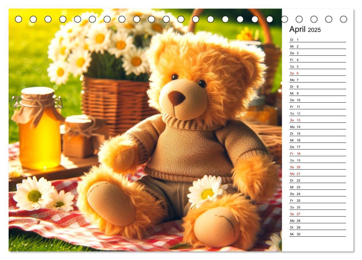 Bild: 9783383772337 | Teddys - Die Jahresreise der KI-Teddybären (Tischkalender 2025 DIN...