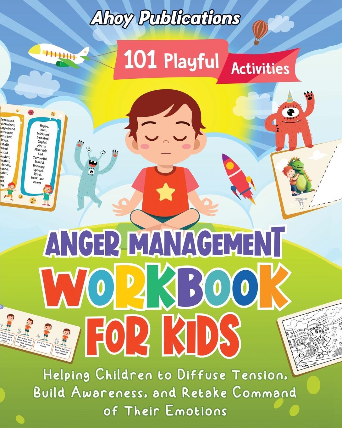 Cover: 9781961217225 | Anger Management Workbook for Kids | Ahoy Publications | Taschenbuch