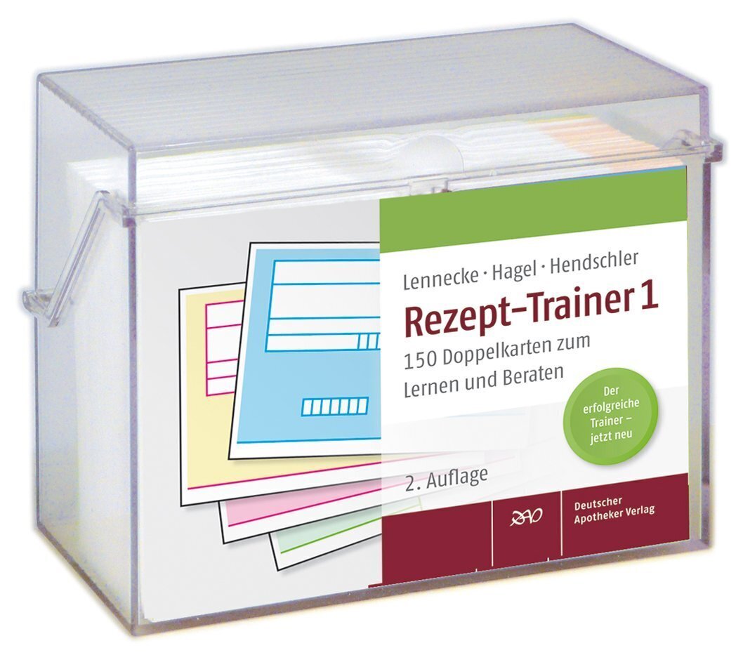 Cover: 9783769252774 | Rezept-Trainer, 150 Doppelkarten. Tl.1 | Zum Lernen und Beraten | Box