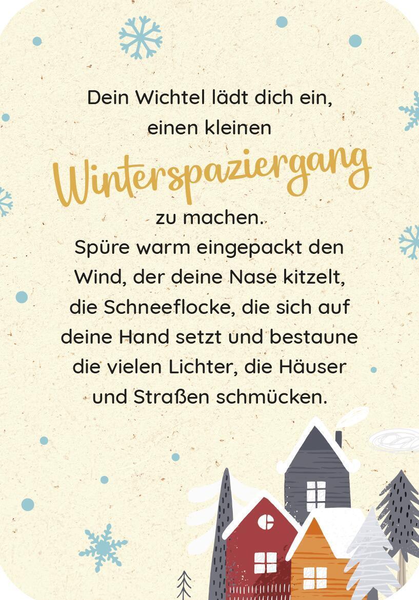 Bild: 9783845851242 | Wünsche von den Weihnachtswichteln | 24 Adventskärtchen | Taschenbuch