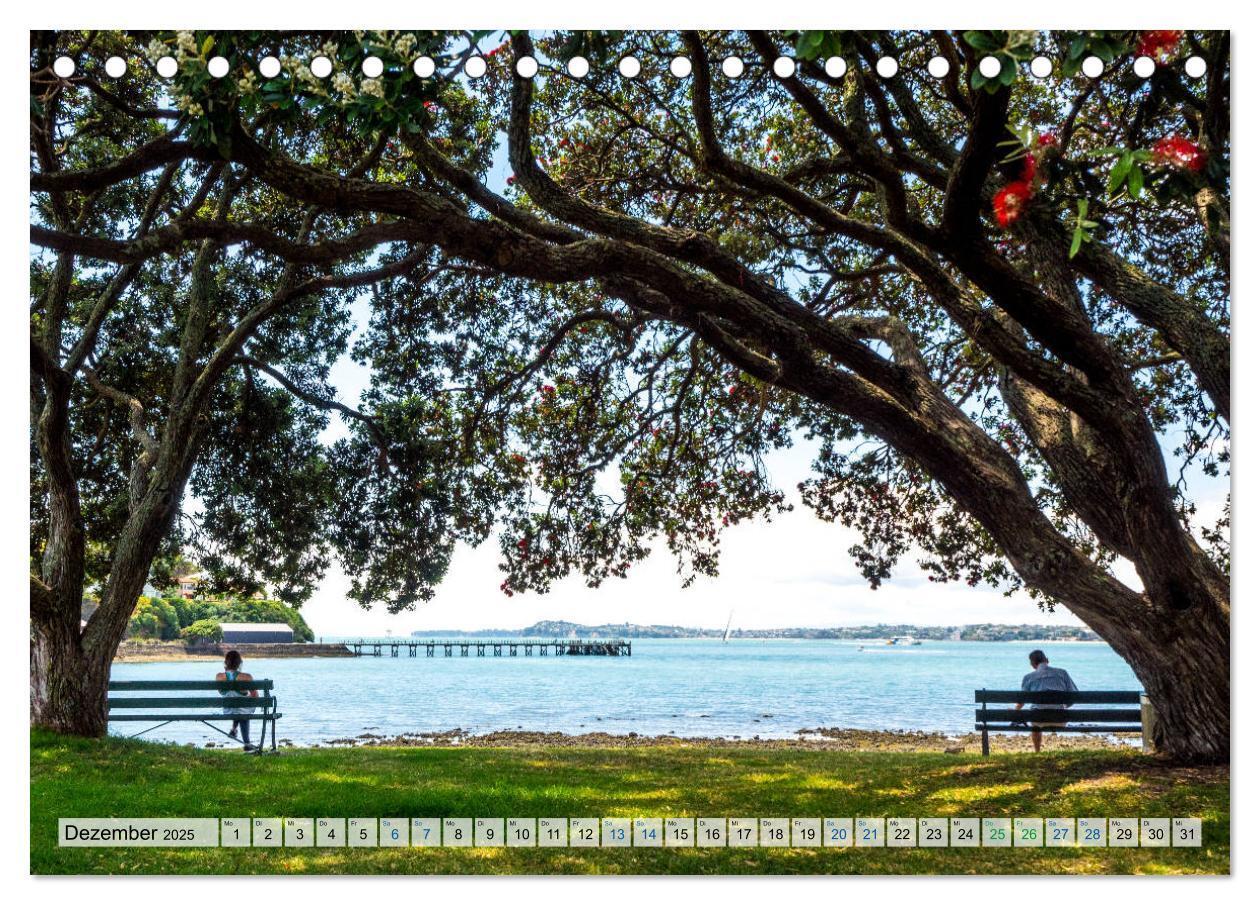 Bild: 9783435281503 | Wandkalender Auckland 2025 DIN A4 Quer (Tischkalender 2025 DIN A5...