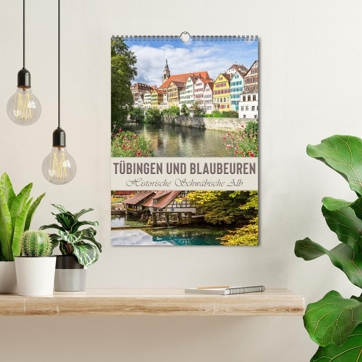 Bild: 9783435955367 | TÜBINGEN UND BLAUBEUREN Historische Schwäbische Alb (Wandkalender...