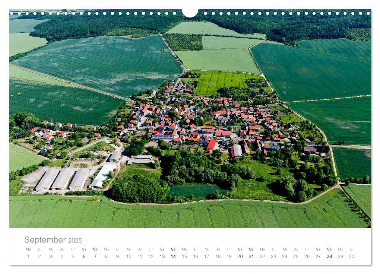 Bild: 9783435400690 | Harzvorland Luftbilder 2025 (Wandkalender 2025 DIN A3 quer),...