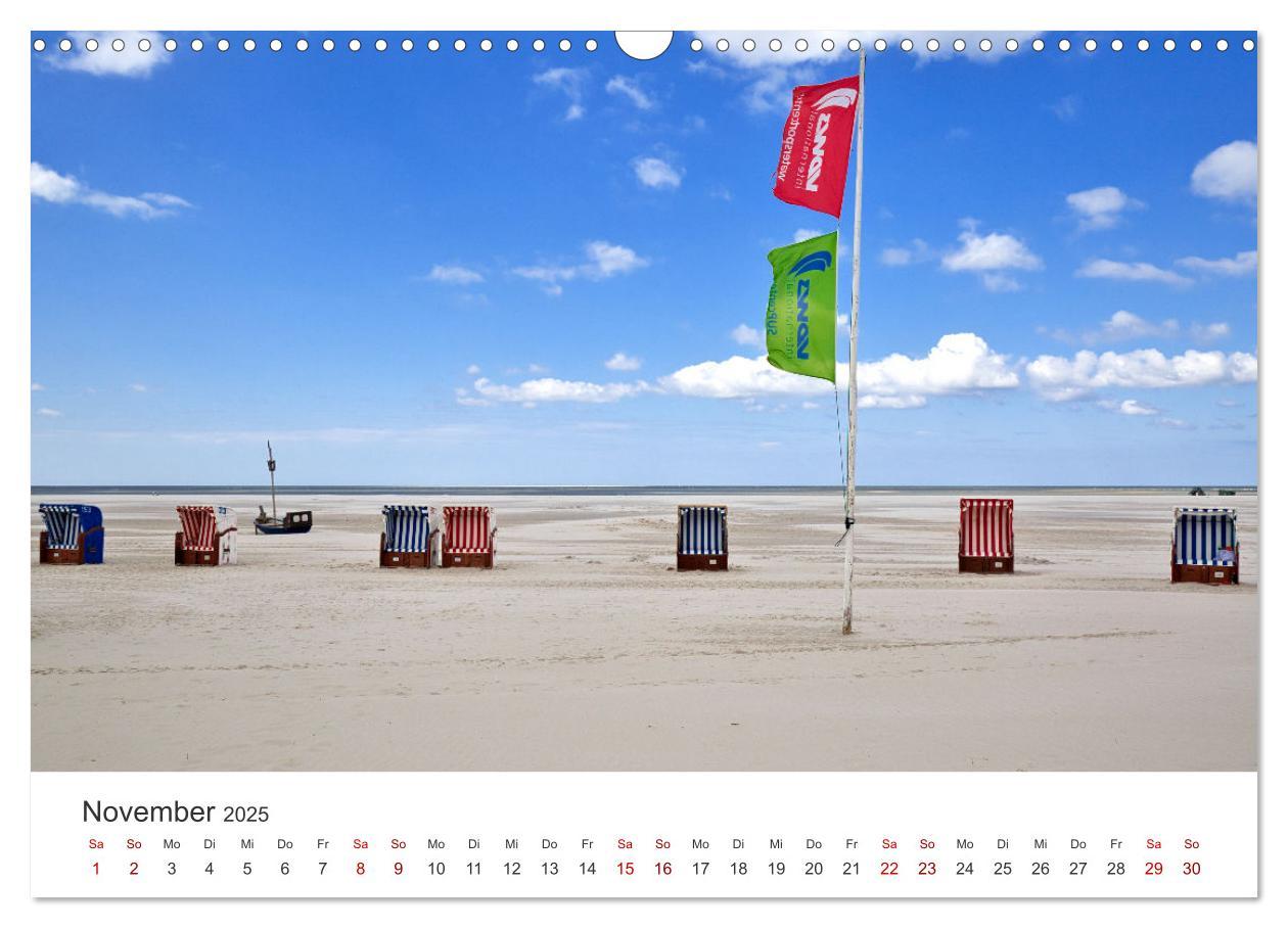 Bild: 9783435016471 | Amrum - Perle der Nordsee (Wandkalender 2025 DIN A3 quer), CALVENDO...