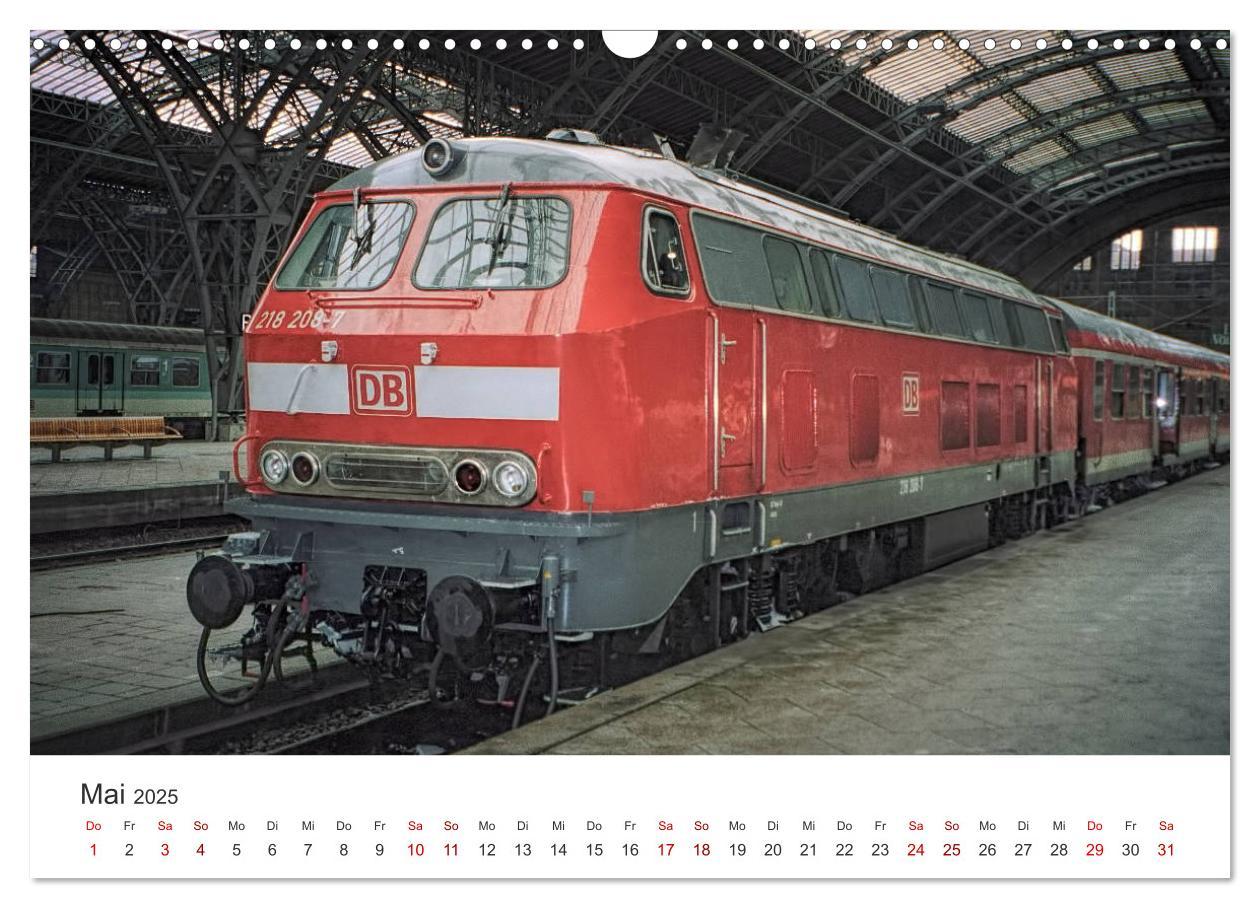 Bild: 9783435291335 | Deutsche Diesellokomotiven (Wandkalender 2025 DIN A3 quer),...