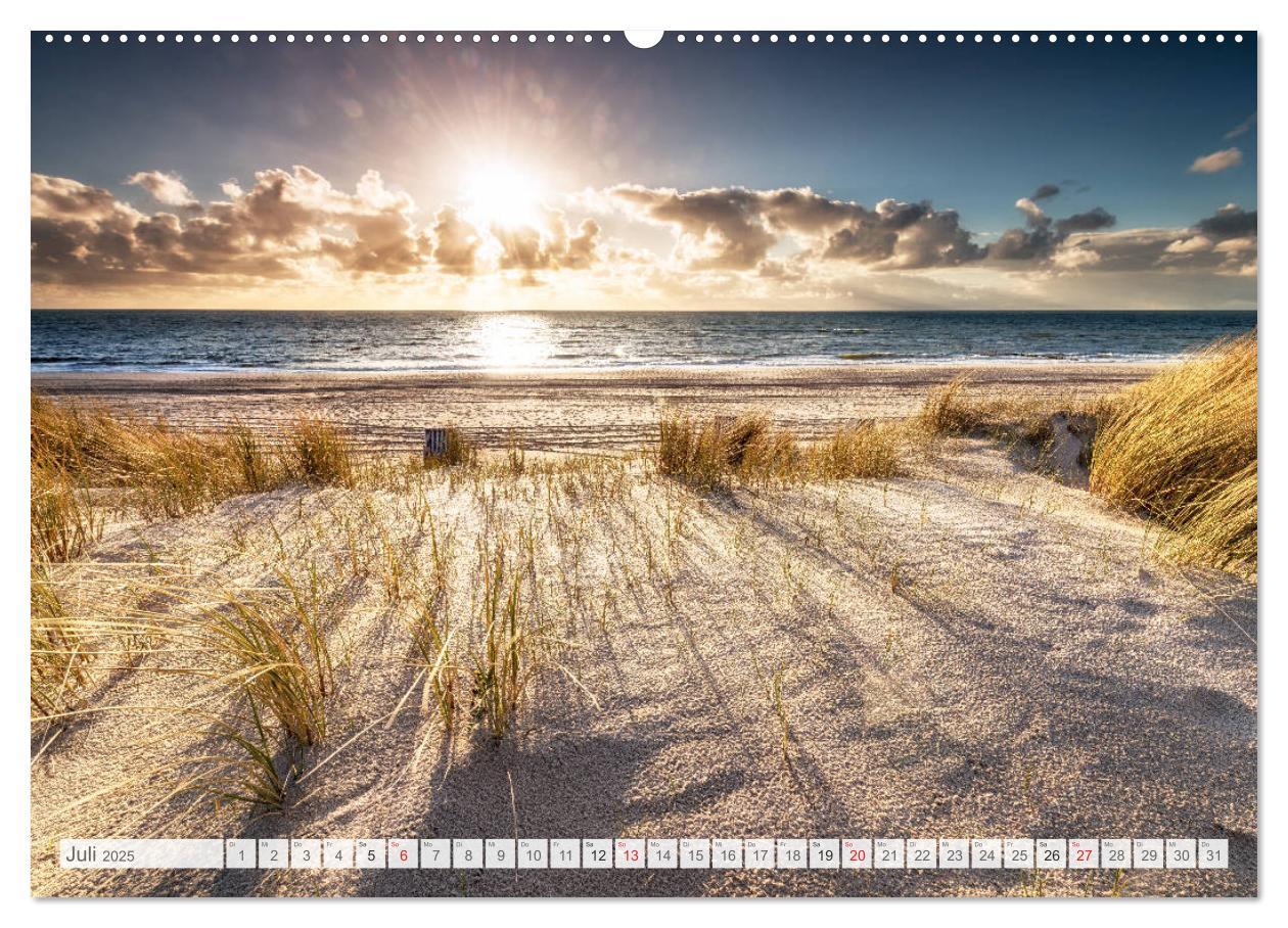 Bild: 9783435312498 | Nordseeperle Sylt (Wandkalender 2025 DIN A2 quer), CALVENDO...