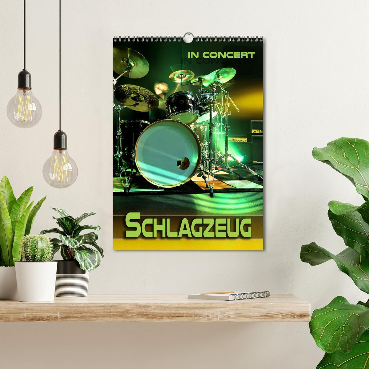 Bild: 9783435909568 | Schlagzeug in Concert (Wandkalender 2025 DIN A3 hoch), CALVENDO...