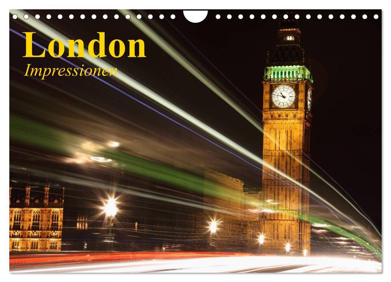 Cover: 9783435740321 | London ¿ Impressionen (Wandkalender 2025 DIN A4 quer), CALVENDO...