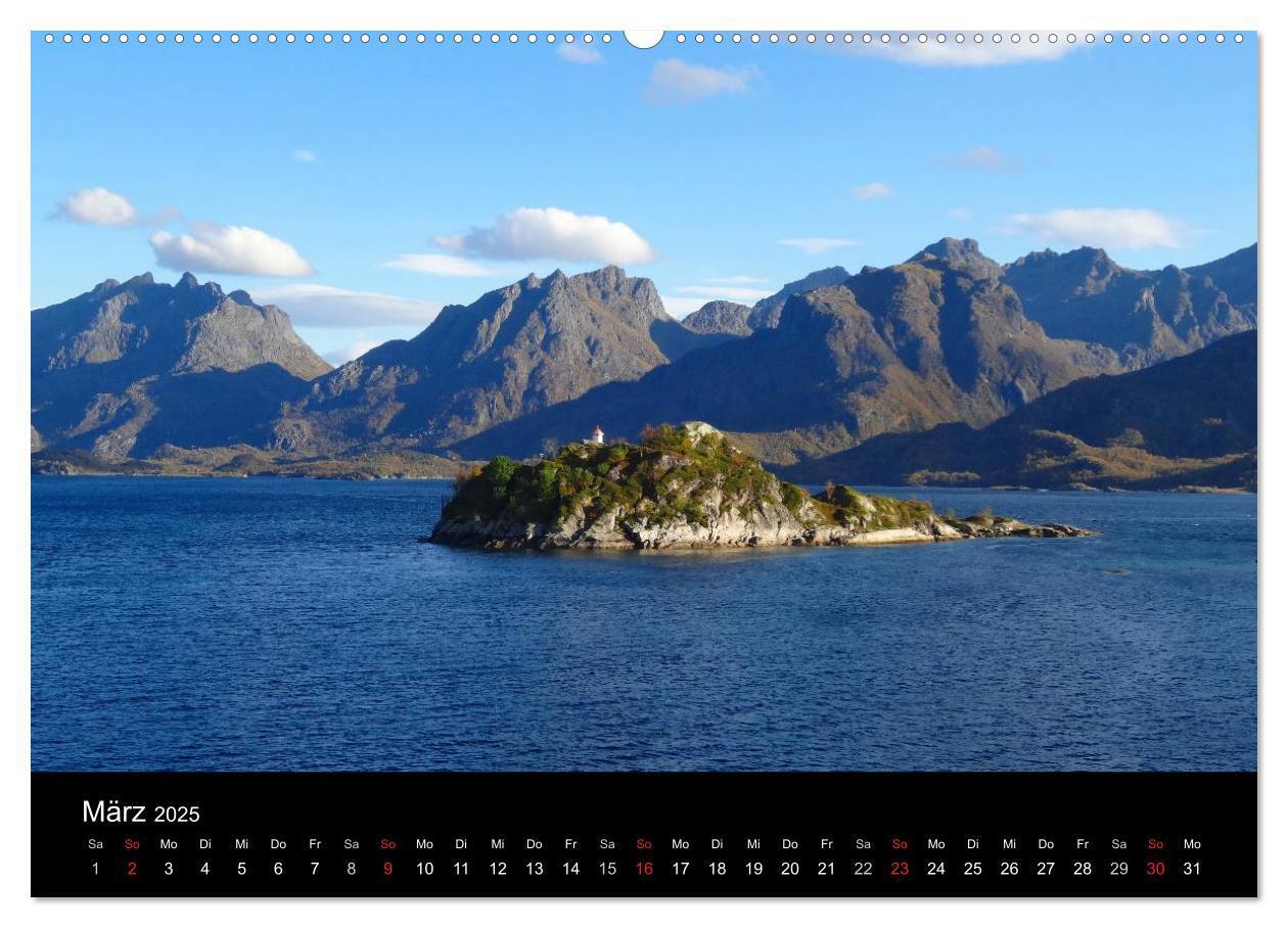 Bild: 9783435776504 | Impressionen von Norwegen entlang der Hurtigruten (Wandkalender...