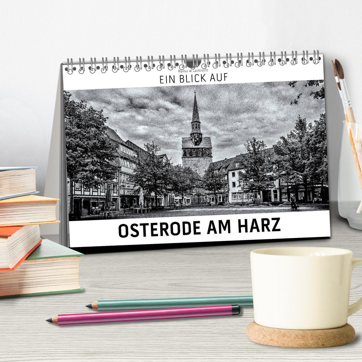 Bild: 9783435391745 | Ein Blick auf Osterode am Harz (Tischkalender 2025 DIN A5 quer),...