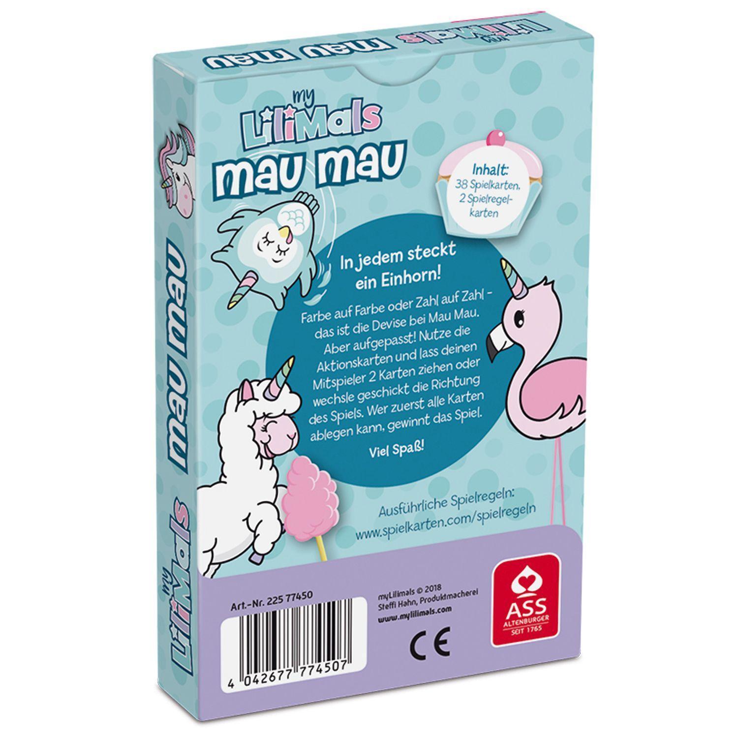 Bild: 4042677774507 | myLilimals - Mau Mau | Spielkartenfabrik Altenburg GmbH | Spiel | 2018