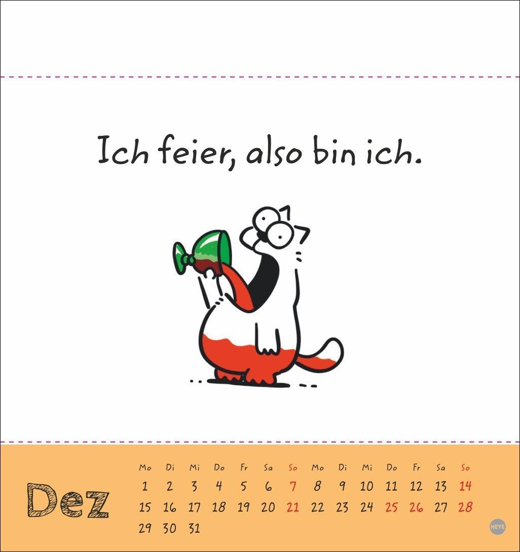 Bild: 9783756406951 | Catzz Postkartenkalender 2025 | Kalender | Postkartenkalender Heye