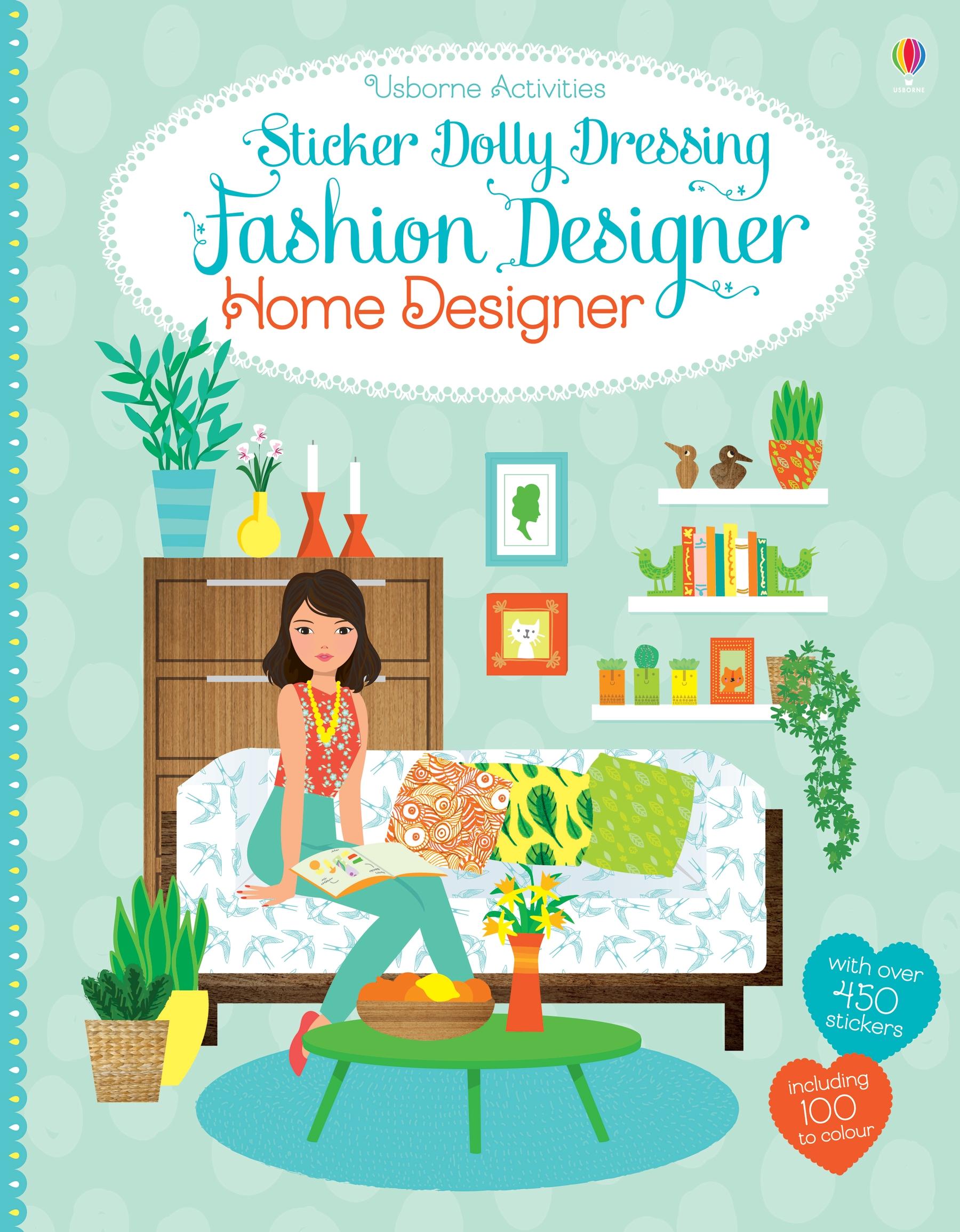 Cover: 9781409565154 | Sticker Dolly Dressing Fashion Designer Home Designer | Emily Bone