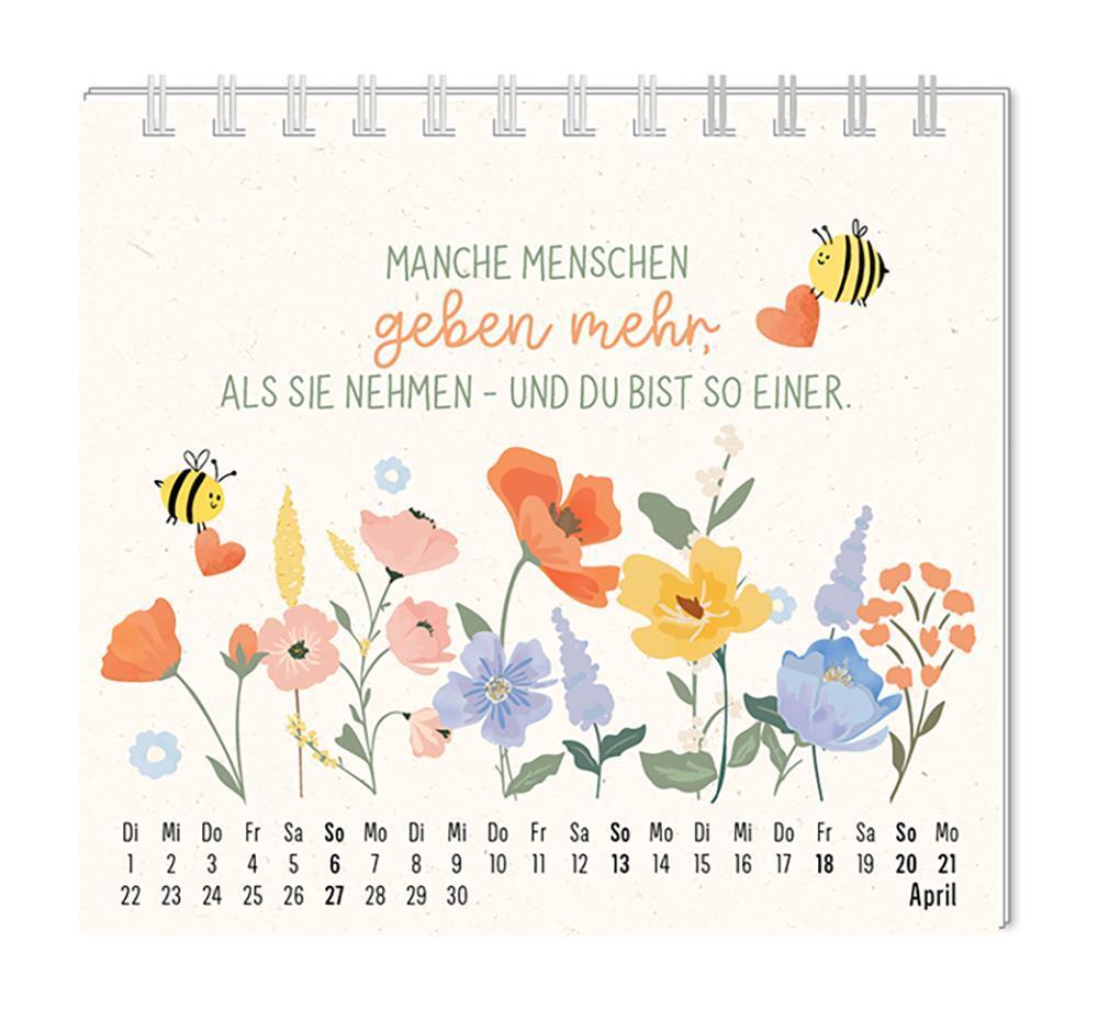 Bild: 9783986361327 | Mini-Kalender 2025 Du bist wundervoll | Mini-Kalender | Original