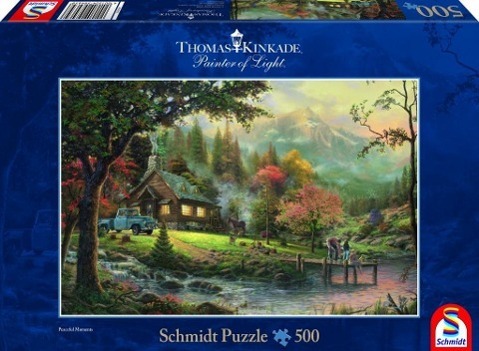 Cover: 4001504584658 | Thomas Kinkade, Idylle am Fluss, 500 Teile | Spiel | Deutsch | 2013