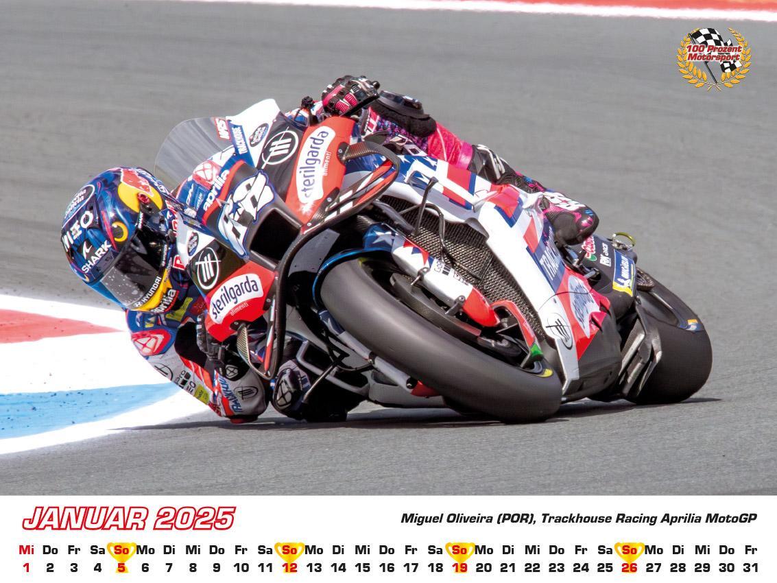 Bild: 9783948794668 | Motorrad Grand Prix Kalender 2025 | Frank Pommer | Kalender | Deutsch