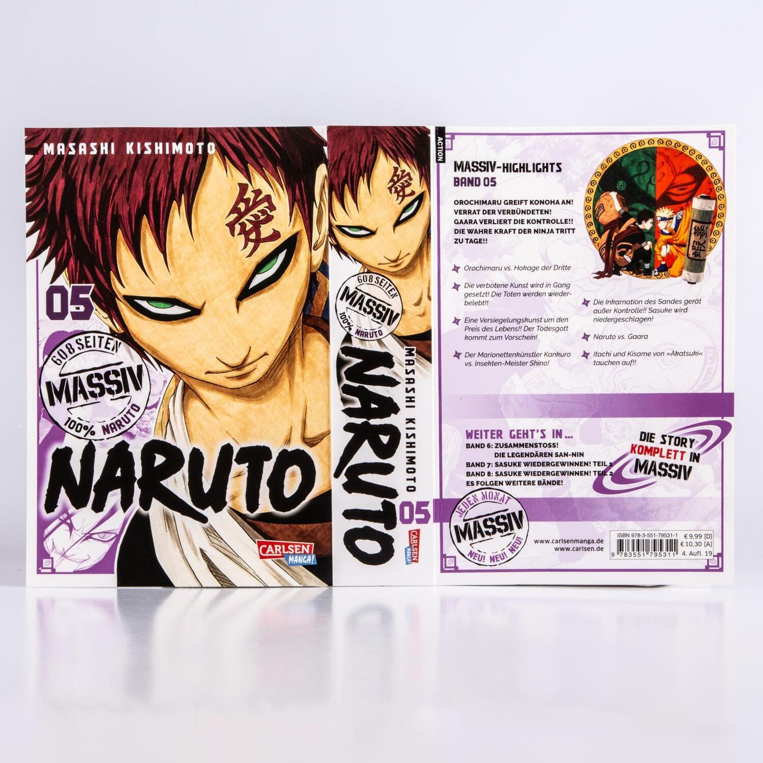 Bild: 9783551795311 | NARUTO Massiv 5 | Masashi Kishimoto | Taschenbuch | NARUTO Massiv