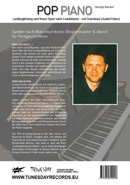 Bild: 9783955340018 | Pop Piano - Liedbegleitung und freies Spiel nach Leadsheets, m....