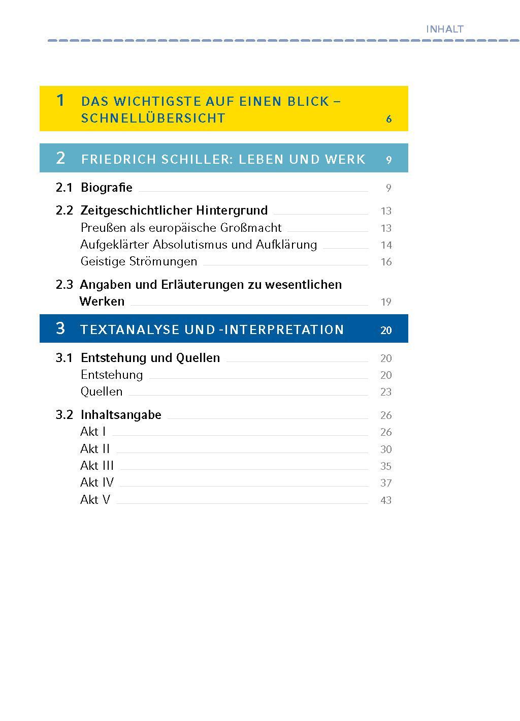 Bild: 9783804420922 | Die Räuber von Friedrich Schiller - Textanalyse und Interpretation