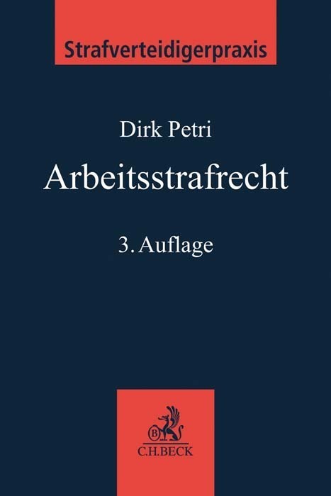 Cover: 9783406751950 | Arbeitsstrafrecht | Rainer Brüssow (u. a.) | Taschenbuch | XXXIX