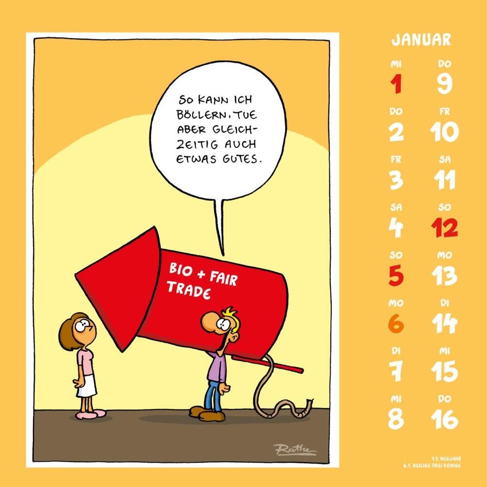 Bild: 9783830321569 | Shit happens! Wandkalender 2025 | Ralph Ruthe | Kalender | 30 S.