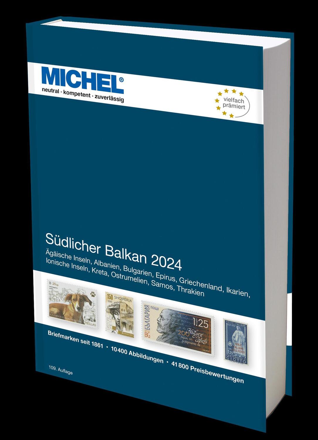 Cover: 9783954024773 | Südlicher Balkan 2024 | Europa Teil 7 | Michel-Redaktion | Buch | 2024