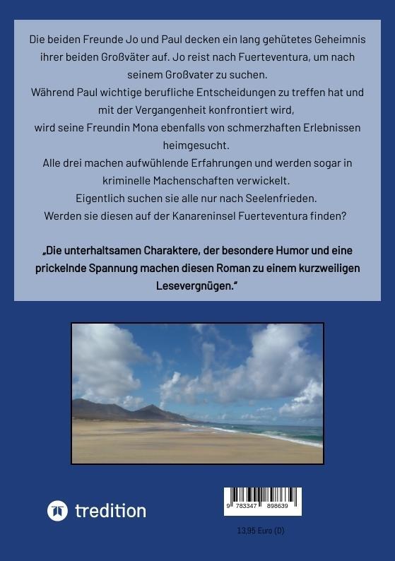 Rückseite: 9783347898639 | Altes Gepäck - Roman | Spurensuche auf Fuerteventura | Michael Wagner