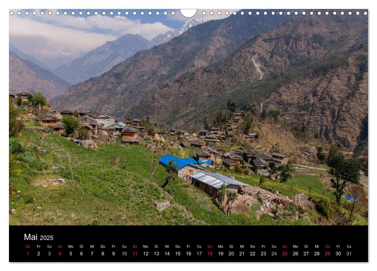 Bild: 9783435567829 | Namaste Nepal (Wandkalender 2025 DIN A3 quer), CALVENDO Monatskalender