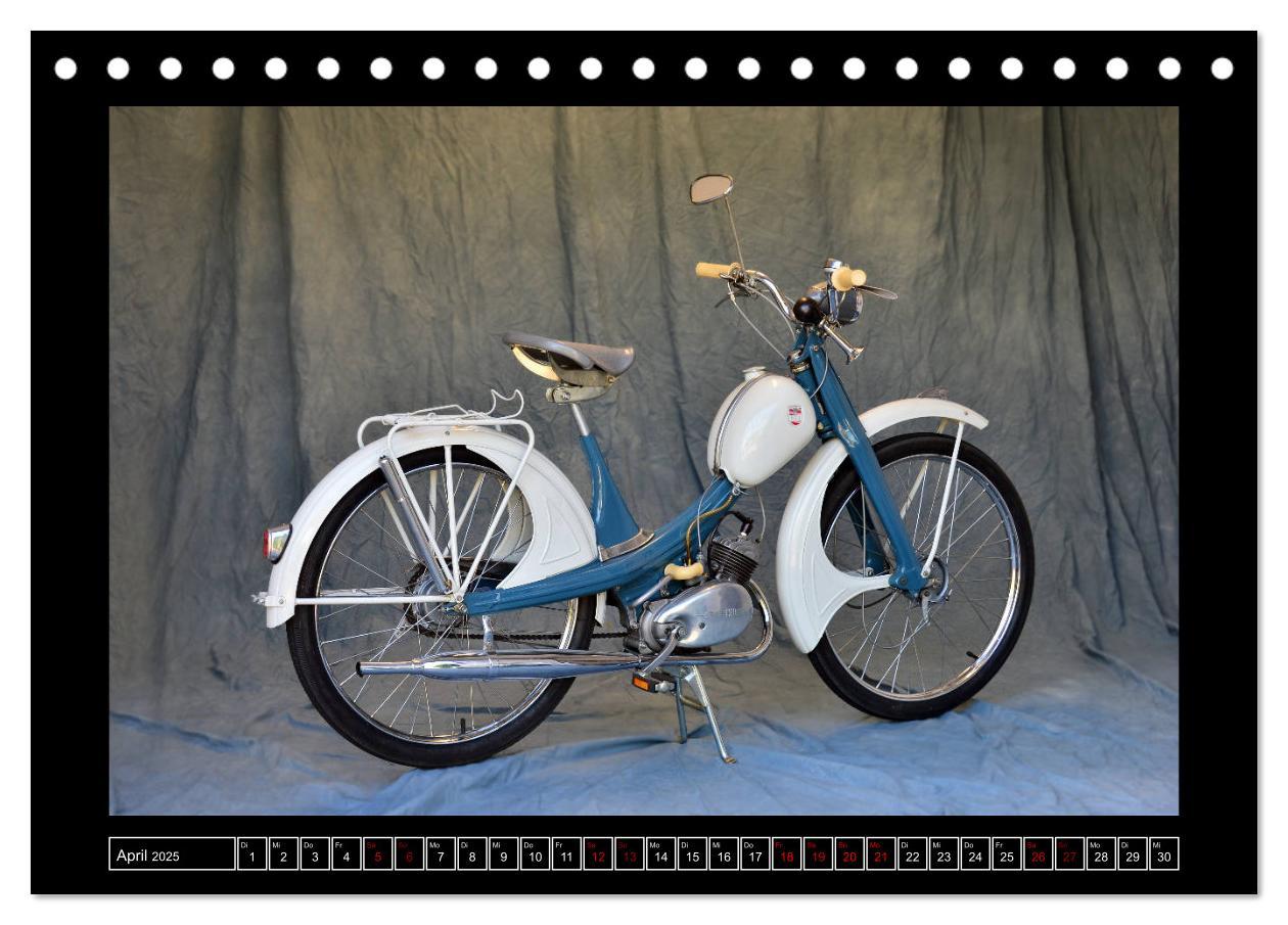 Bild: 9783435404100 | NSU Quickly - Mein Moped (Tischkalender 2025 DIN A5 quer), CALVENDO...