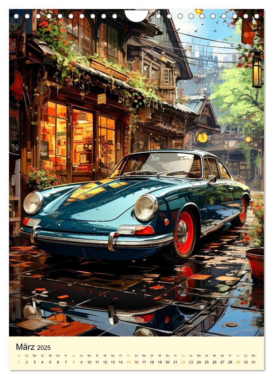 Bild: 9783435847303 | Nostalgic Cars der Traum (Wandkalender 2025 DIN A4 hoch), CALVENDO...